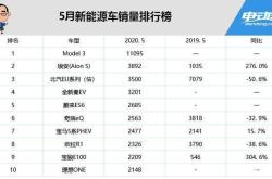 五月新能源汽车销量
