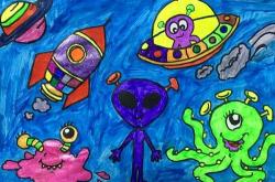 外星人科幻画