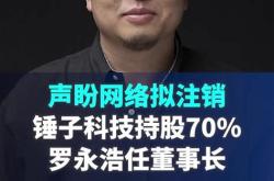 罗永浩的锤子科技卖掉多少钱
