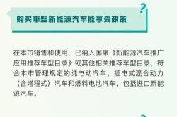 上海新能源汽车优惠政策解析