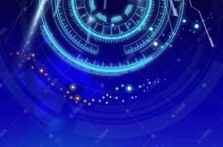科技感海报背景竖版