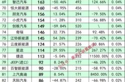 最全的新能源品牌排行榜