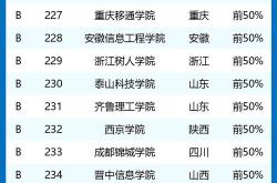 金陵科技学院排第几