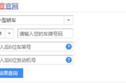 新能源车牌查违章