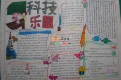 科技节手抄报模板可打印