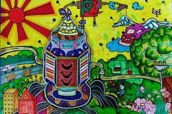 科技幻想画简单又漂亮图片